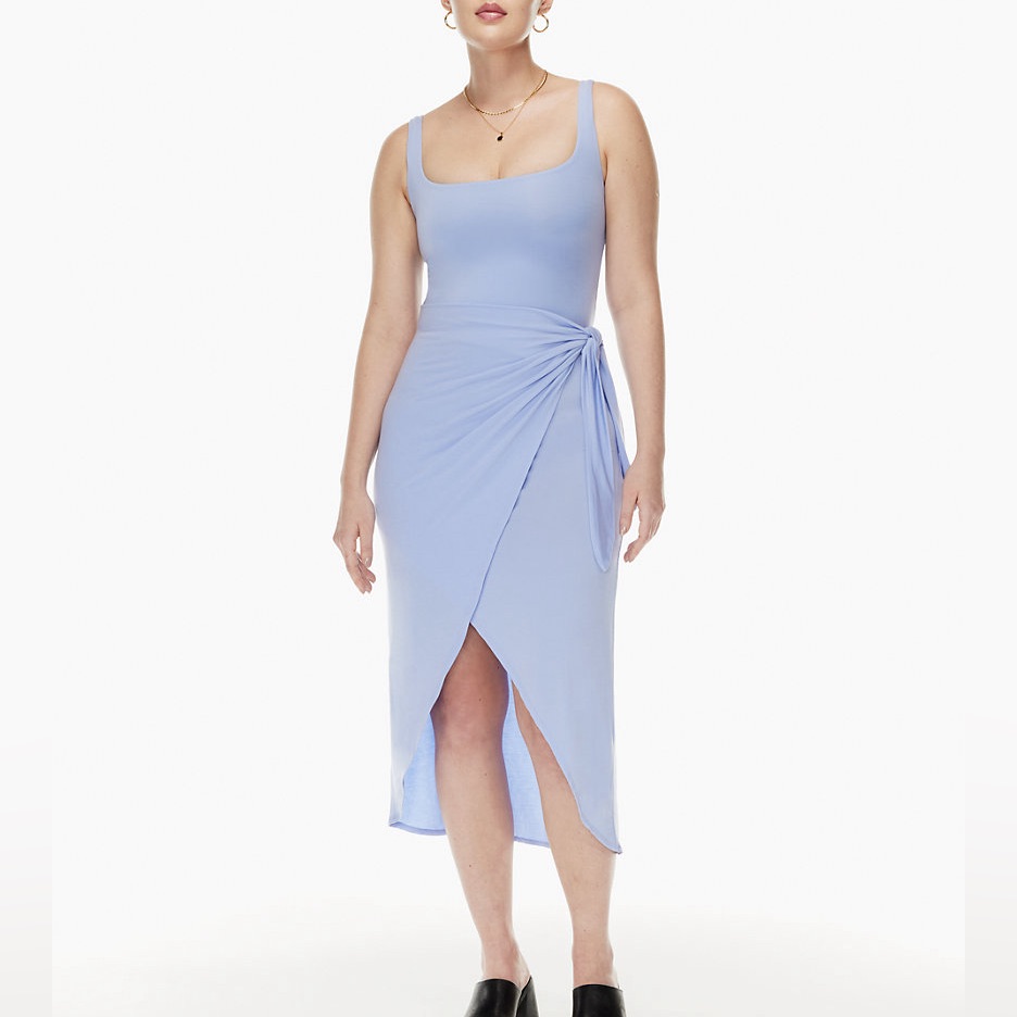 Aritzia Saturn Midi Dress In Periwinkle Xs